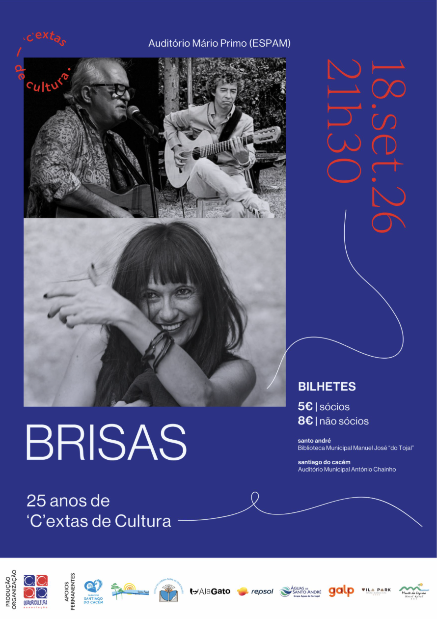 “Brisas” atuam nos 25 anos de “C”extas de Cultura — event image